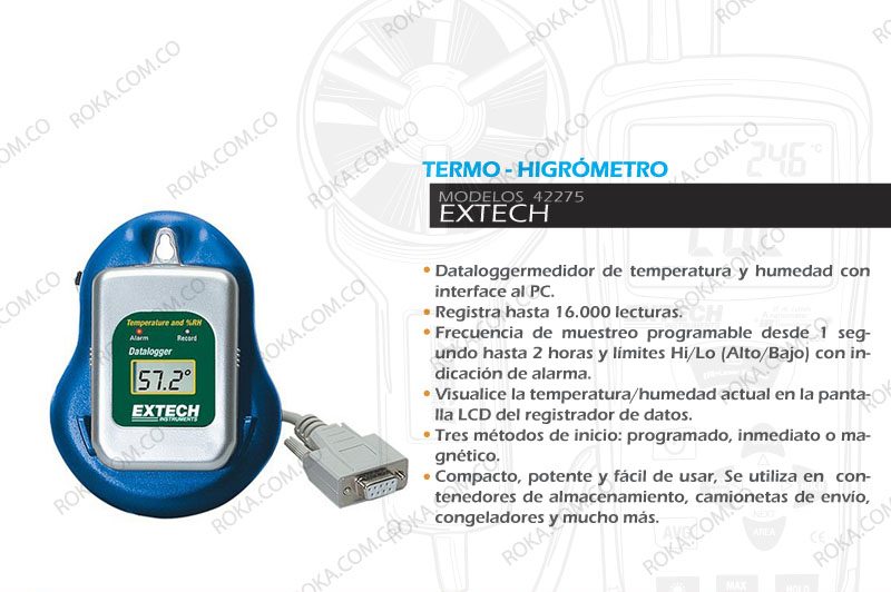 venta-termo-higrometros-extech-42275